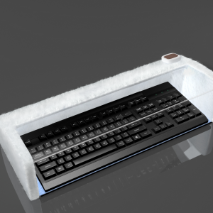 鍵盤(pán)三維建模渲染案例分享